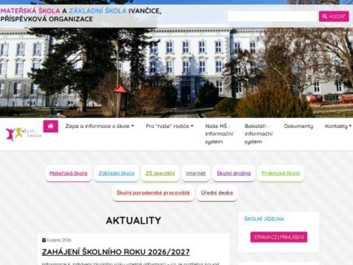 Mateřská škola a základní škola Ivančice, příspěvková organizace
