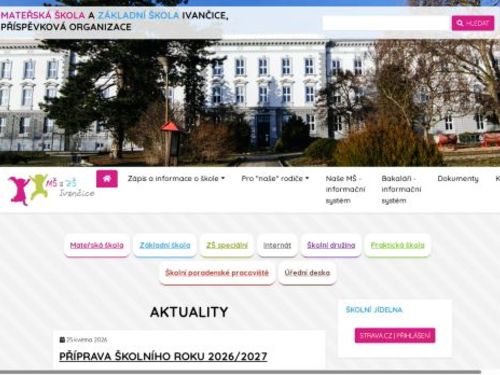Mateřská škola a základní škola Ivančice, příspěvková organizace