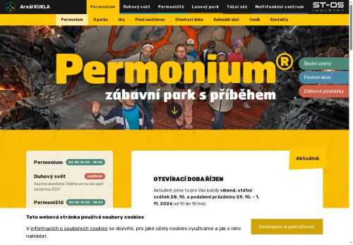 Zobrazit webové stránky Permonium