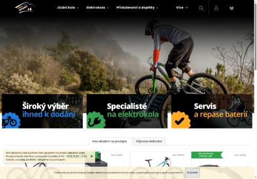 Zobrazit webové stránky Bike sport