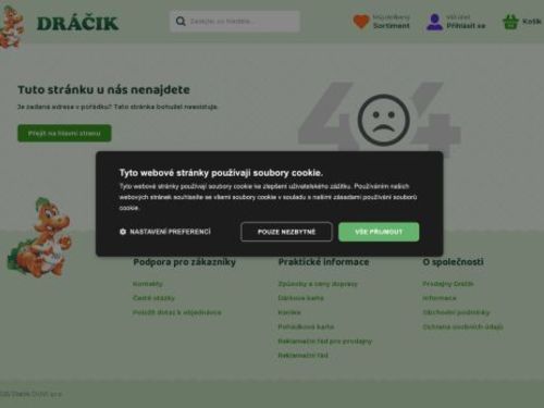 Dráčik - prodejna Ivančice