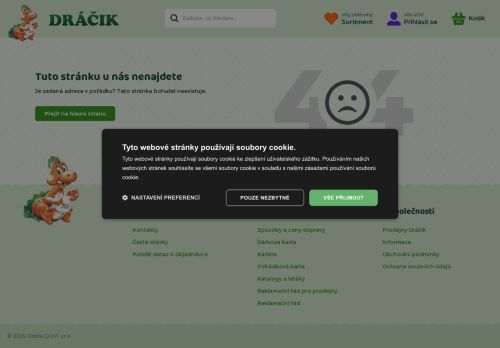 Zobrazit webové stránky Dráčik - prodejna Ivančice
