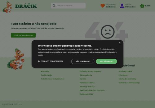Zobrazit webové stránky Dráčik - prodejna Ivančice