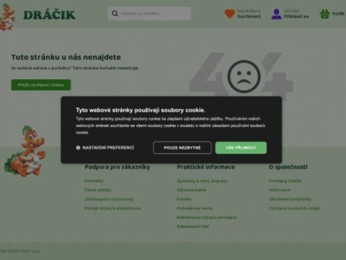 Dráčik - prodejna Ivančice