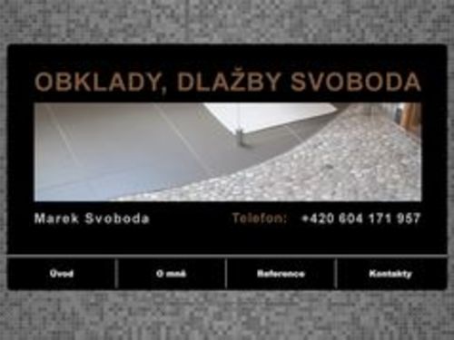 Obklady, dlažby Marek Svoboda