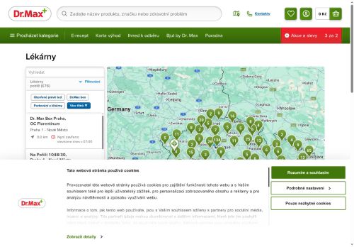 Zobrazit webové stránky Lékárna Dr. Max Ivančice