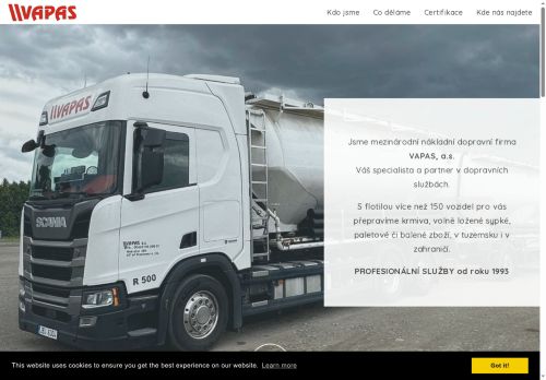 VAPAS, a.s. nabízí práci na pozici Řidič nákladního vozuidla nad 3,5 t   m/ž v obci Hrušovany nad Jevišovkou