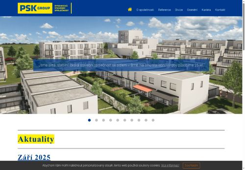 PSK Group, spol. s r.o. nabízí práci na pozici Hlavní stavbyvedoucí v obci Brno