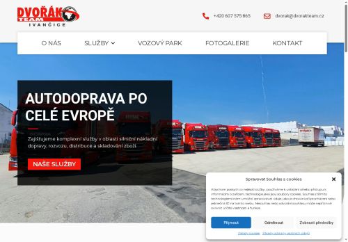 Zobrazit webové stránky Dvořák team s.r.o.