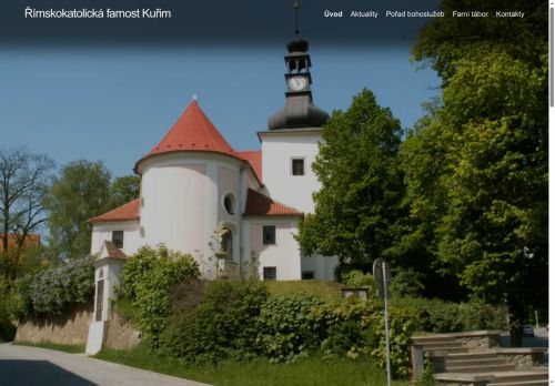 Zobrazit webové stránky Římskokatolická farnost Kuřim