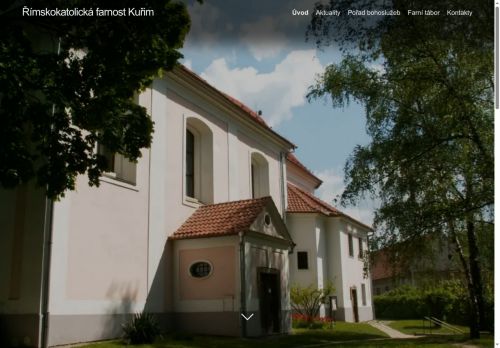 Zobrazit webové stránky Římskokatolická farnost Kuřim