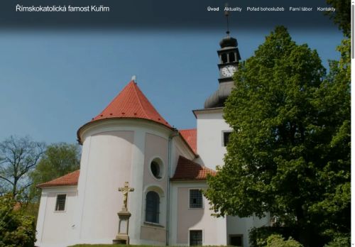Zobrazit webové stránky Římskokatolická farnost Kuřim