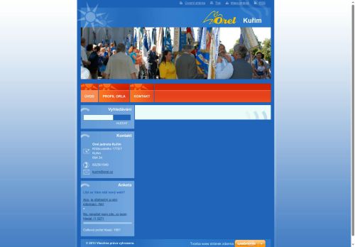 Zobrazit webové stránky Orel jednota Kuřim