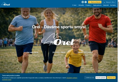 Zobrazit webové stránky Orel jednota Moravský Krumlov