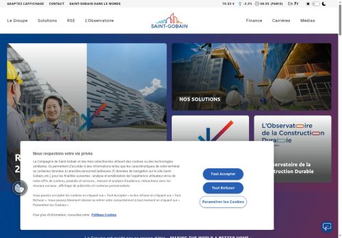 Saint-Gobain Construction Products CZ, a.s. nabízí práci na pozici OPERÁTOR - OBSLUHA STROJŮ NA VÝROBU POLYSTYRENU (m/ž) v obci Český Brod