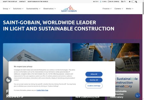 Saint-Gobain Construction Products CZ a.s. nabízí práci na pozici OPERÁTOR - OBSLUHA STROJŮ NA VÝROBU POLYSTYRENU (m/ž) v obci Český Brod