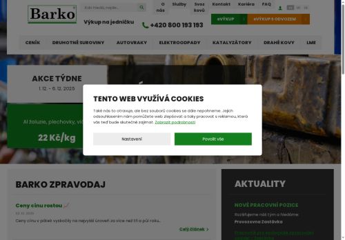 Zobrazit webové stránky Barko, s.r.o.