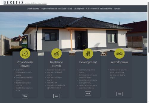 DERETEX s.r.o. nabízí práci na pozici Zedník - pomocník v obci Brno