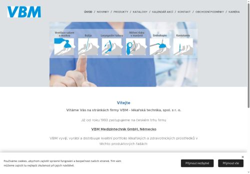 Zobrazit webové stránky VBM - lékařská technika, spol. s r. o.