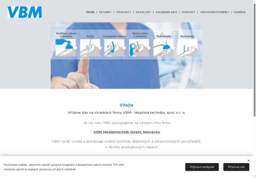 Zobrazit webové stránky VBM - lékařská technika, spol. s r. o.