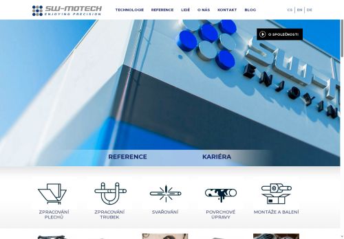 Webové stránky SW-MOTECH s.r.o., Vojkovice