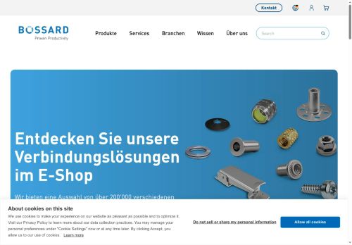Zobrazit webové stránky Bossard CZ s.r.o.