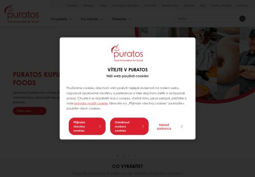 Zobrazit webové stránky Puratos CZ, a.s.