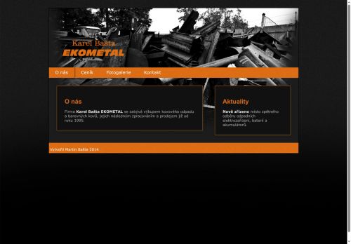 Zobrazit webové stránky Ekometal – Karel Bašta