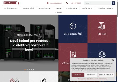 Zobrazit webové stránky MCAE Systems, s.r.o.