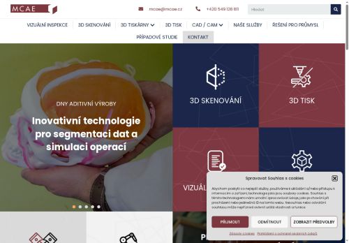 Zobrazit webové stránky MCAE Systems, s.r.o.