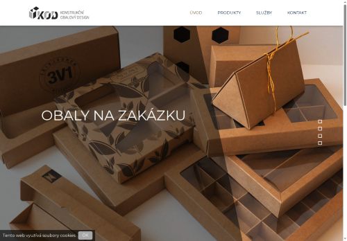 Zobrazit webové stránky KONSTRUKČNÍ OBALOVÝ DESIGN, s.r.o. - provozovna Modřice