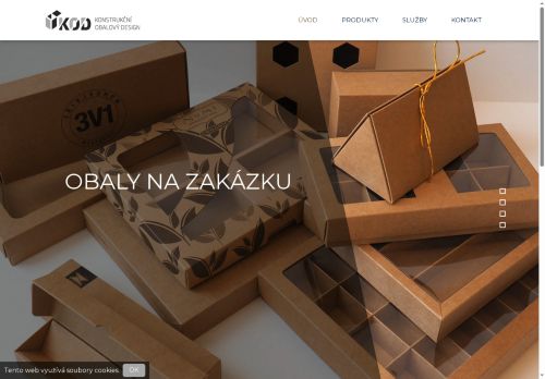 Zobrazit webové stránky KONSTRUKČNÍ OBALOVÝ DESIGN, s.r.o. - provozovna Modřice