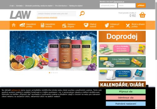 Webové stránky LAW CZ s.r.o., Kroměříž