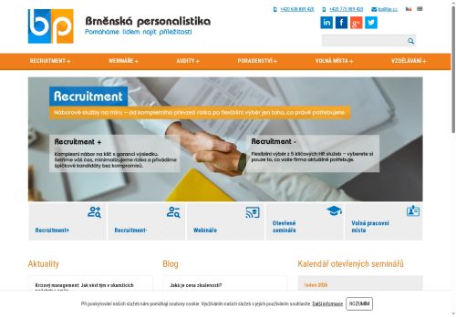 Zobrazit webové stránky Brněnská personalistika, spol. s r. o.