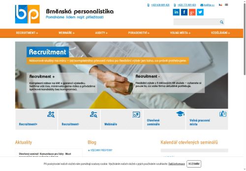 Zobrazit webové stránky Brněnská personalistika, spol. s r. o.