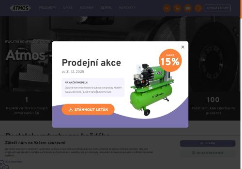 ATMOS Chrást s. r. o. nabízí práci na pozici Odborní účetní všeobecní v obci Chrást