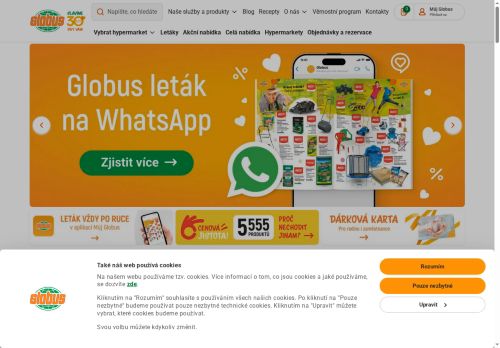 Globus ČR, v.o.s. nabízí práci na pozici Pomocní kuchaři v obci Praha