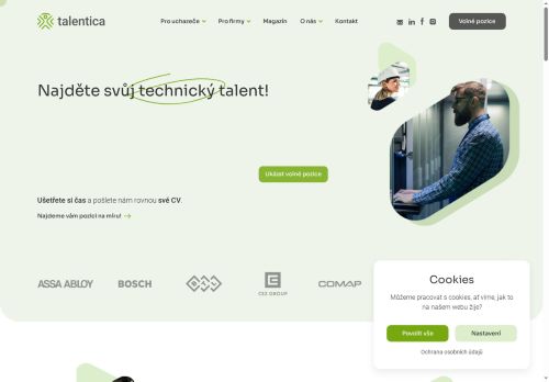 Zobrazit webové stránky Talentica s.r.o. - pobočka Brno