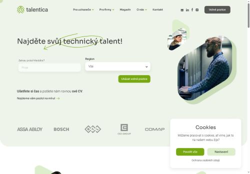 Zobrazit webové stránky Talentica s.r.o. - pobočka Brno