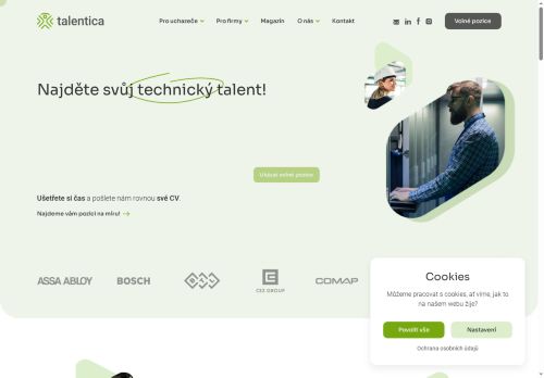Zobrazit webové stránky Talentica s.r.o. - pobočka Brno
