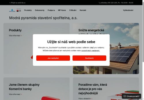 Zobrazit webové stránky Modrá pyramida stavební spořitelna Ivančice