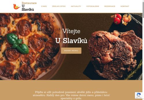 Zobrazit webové stránky Restaurace U Slavíků