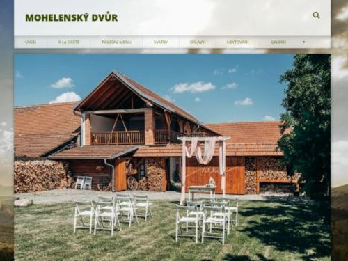 Restaurace a penzion Mohelský dvůr