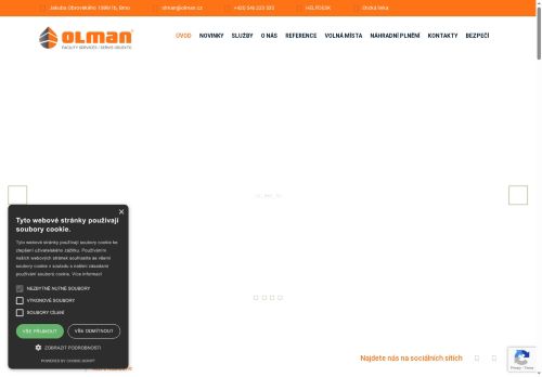 Zobrazit webové stránky OLMAN SERVICE s.r.o.