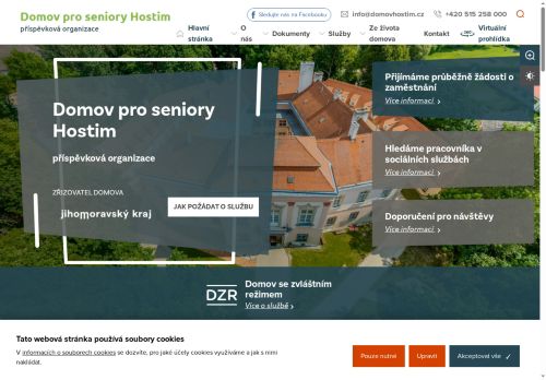 Domov pro seniory Hostim, příspěvková organizace nabízí práci na pozici Mzdová/ý účetní v obci Hostim