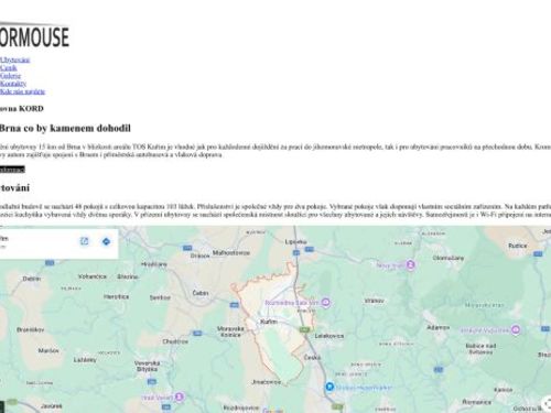 DORMOUSE, s.r.o. - Ubytovna Kord