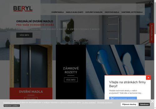 Zobrazit webové stránky BERYL BK, s.r.o.