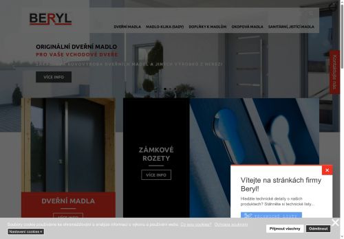 Zobrazit webové stránky BERYL BK, s.r.o.