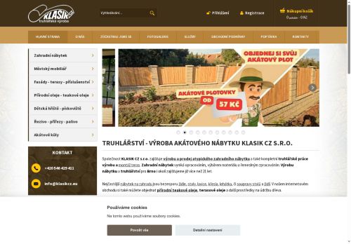 Zobrazit webové stránky KLASIK CZ s.r.o.