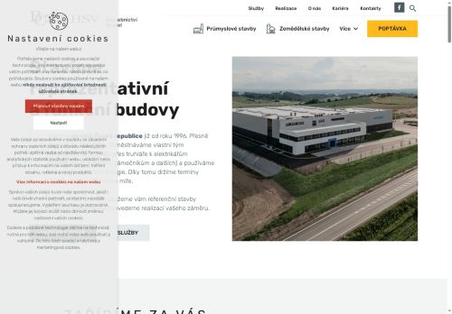 Webové stránky BUILDINGcentrum - HSV, s.r.o., Velké Meziříčí